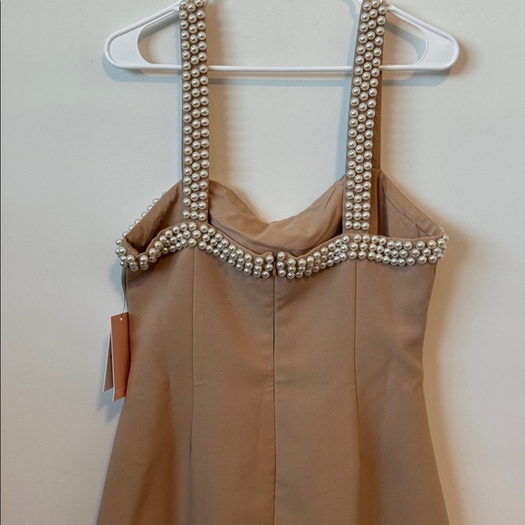 Odd Muse The Ultimate Muse Pearl Trim Mini Dress Size: XL - Picture 11 of 14